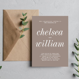 トゥルシンプル2トープシンプルミニマ結婚リスト 招待状