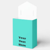 トゥルターコイズブルーグリーン南西無地の色 フェイバーボックス (オープン)