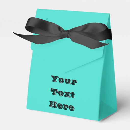 トゥルターコイズブルーグリーン南西無地の色 フェイバーボックス (正面サイド)