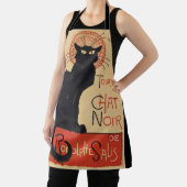 トゥルネデュチャットノワールヴィンテージブラックキャットアールヌーボー エプロン (インサイチュ)