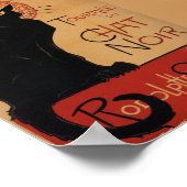 トゥルネデュチャットノワールヴィンテージ広告ズポスター ポスター (角)