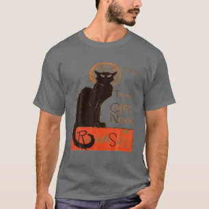 トゥルネデュチャットノワール動揺してパリベクトル Tシャツ