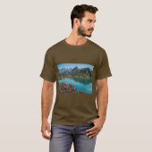 トゥルブゼーとティトリスの高山の逃避行Tee Tシャツ (正面フル)