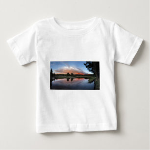 トゥルムネメドウサンセット – Yosemite John Muir Trail ベビーTシャツ