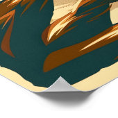 トゥルムビーチメキシコ ポスター (角)