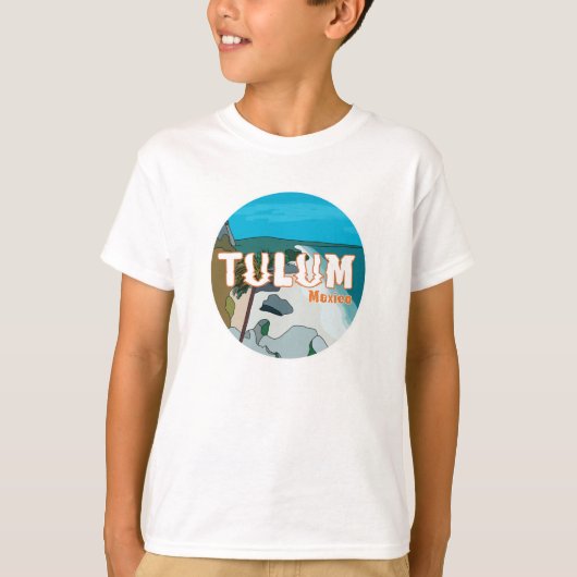 トゥルムメキシコギフト素晴らしアイディア Tシャツ (正面)