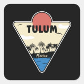 トゥルムメキシコシーショア スクエアシール (正面)