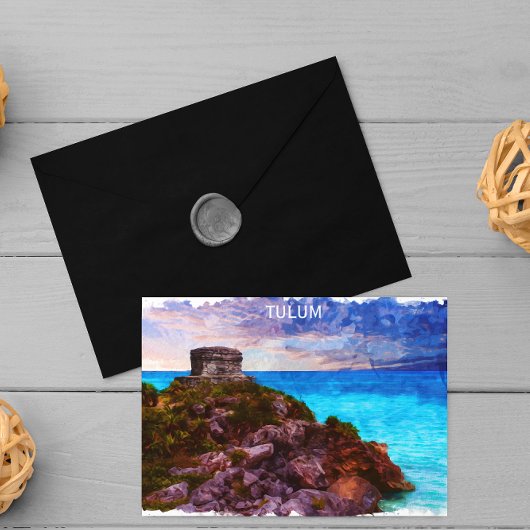 トゥルムメキシコパノラマビュー ポストカード