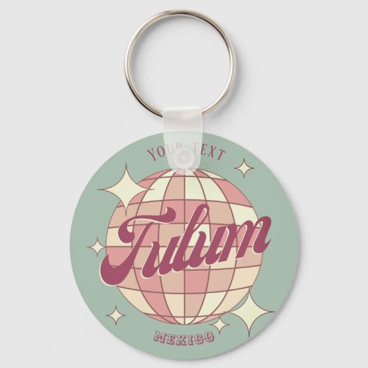 トゥルムメキシコレトロアクセサリー キーホルダー (裏面)