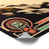 トゥルムメキシコヴィンテージ旅行ポスター ポスター (角)