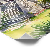 トゥルムメキシコ水彩色 ポスター (角)