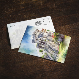 トゥルムメキシコ水彩色 招待状