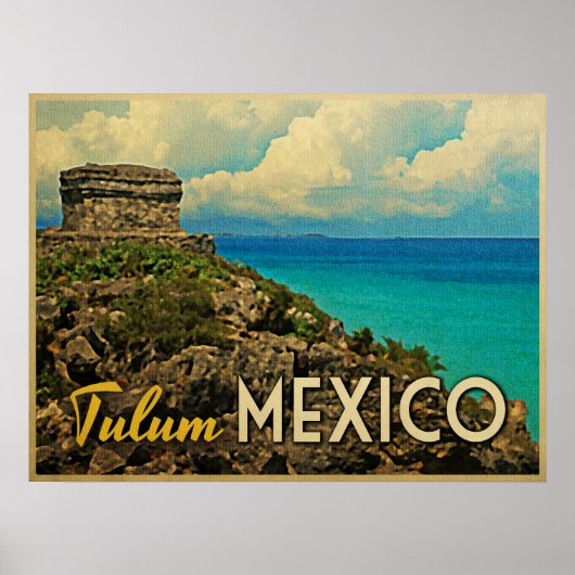 トゥルムメキシコ ポスター (正面)