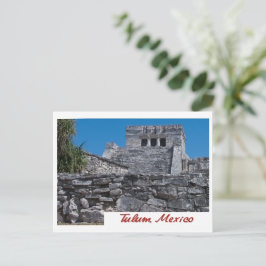 トゥルム、メキシコからのポストカード ポストカード (スタンド正面)