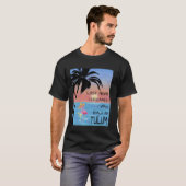 トゥルム メキシコ ドリーム フラミンゴ 冒険 思い出 ソ Tシャツ (正面フル)
