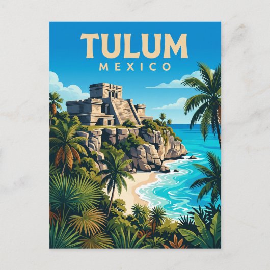 トゥルム メキシコ ポストカード (正面)