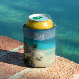 トゥルム，メキシコ – 熱帯ビーチ楽園 缶クーラー