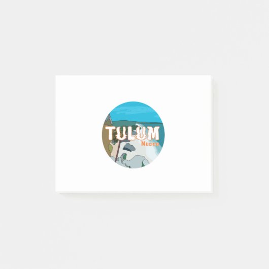 トゥルム メキシコ 素敵なギフトアイデア ポストイット (正面)