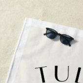 トゥルム レオパード トロピカル バチェロレッテ ビーチタオル (インサイチュ)