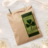 トゥルーアイリッシュハートセントパトリックの日FBag2 フェイバーバッグ (クリップ留めされた状態)