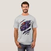 トゥルーカラーオーストラリア国旗の涙 Tシャツ (正面フル)