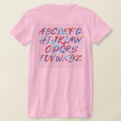 トゥルーカラー Tシャツ (レイダウン裏面)