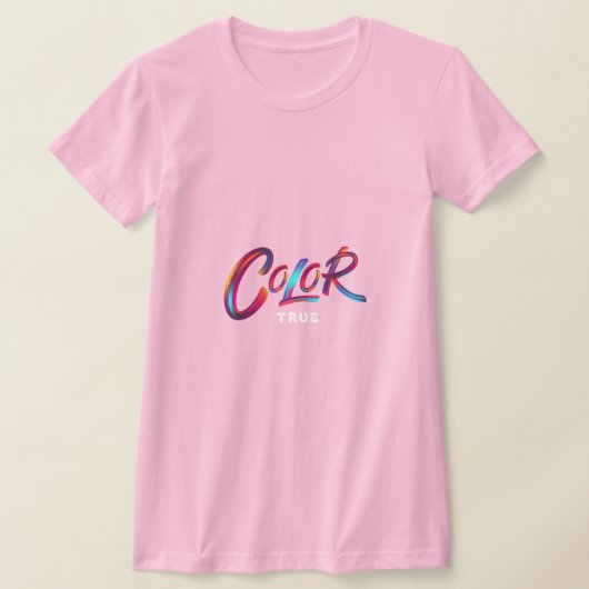 トゥルーカラー Tシャツ (レイダウン)