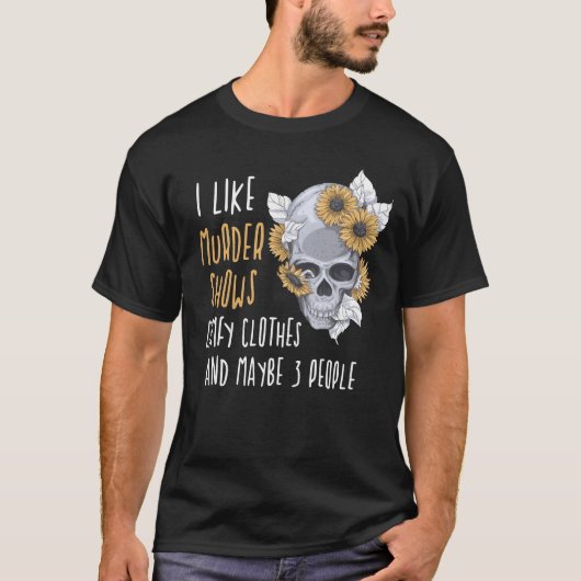 トゥルークライムショーの友達が面白い Tシャツ (正面)