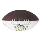 トゥルーゲーマーネーブラッおもしろいプタイポグラフィゲーマー アメリカンフットボール (正面)