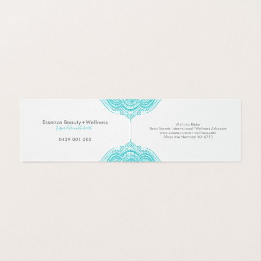 トゥルーコイズマンダラ 名刺 (内部フラット)