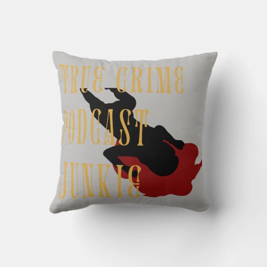 トゥルーサイエンスポッドキャストジャンキー装飾用クッション クッション (裏面)