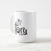 トゥルーストーリーマンガーコーヒーマグ コーヒーマグカップ (正面左)