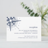 トゥルーノース ウェディング レセプション 封入カード 招待状 (スタンド正面)