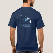 トゥルーノース・プランバング Tシャツ (裏面)