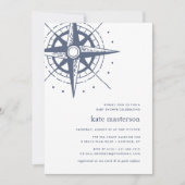 トゥルーノース | 海事ベイビーシャワー招待状 招待状 (正面)