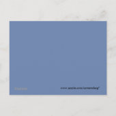 トゥルーブルーオープンハウスはがき インビテーションポストカード (裏面)