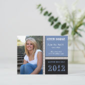 トゥルーブルーオープンハウスはがき インビテーションポストカード (スタンド正面)