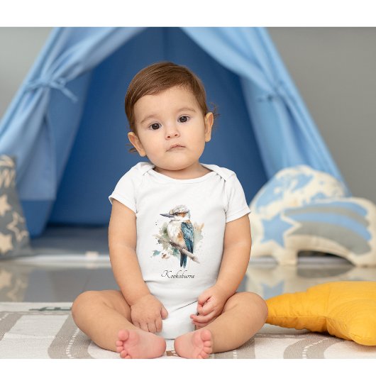 トゥルーブルーコカブラカスタム ベビーボディスーツ