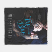 トゥルーブルーブランケット フリースブランケット (正面(横))