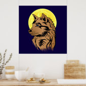 トゥルーメンダーWolfswelpeポスター ポスター (キッチン)