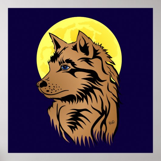 トゥルーメンダーWolfswelpeポスター ポスター (正面)