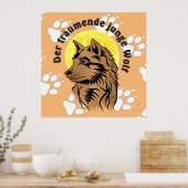 トゥルーメンダーWolfswelpeポスター ポスター (キッチン)