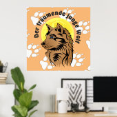 トゥルーメンダーWolfswelpeポスター ポスター (ホームオフィス)