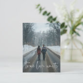 トゥルーラブウェイツ 結婚延期 お知らせポストカード ポストカード (スタンド正面)