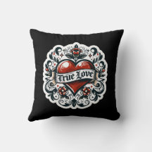 トゥルーラブハートタトゥーステッカースタイル 芸術的