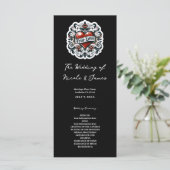 トゥルーラブハートタトゥーステッカー結婚式 プログラム (スタンド正面)