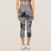 トゥルーラブバラロマンチックバレンタインデーB&W カプリレギンス (裏面)