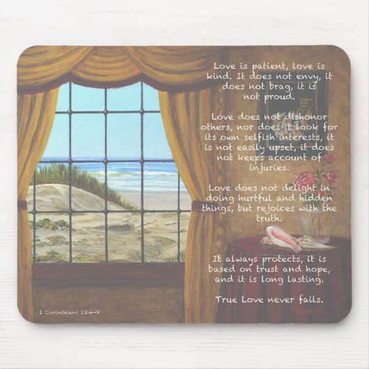 トゥルーラブマウスパッド マウスパッド (正面)