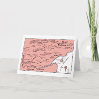 トゥルーラブ川のカードの地図 カード