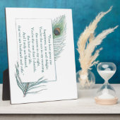 トゥルーラブ引用文夫結婚妻のプラーク フォトプラーク (側面)